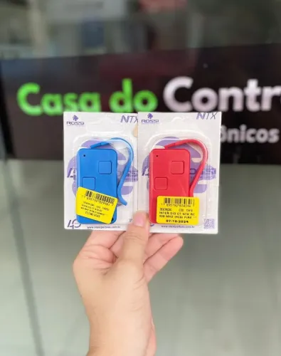 Controle Rossi para portão eletrônico - fazemos a configuração 