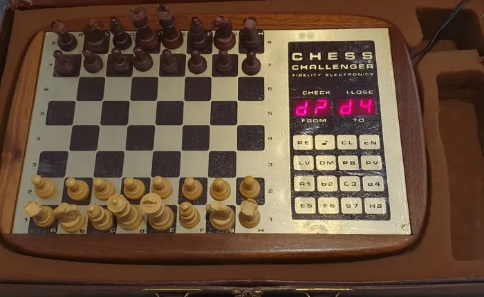 Xadrez Eletronico Chess Challenger 10 Fidelity Electronics - 1978