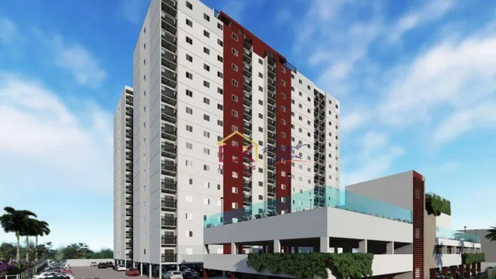 Apartamento com 2 dormitórios à venda, 57 m² por R$ 299.000,00 - Crispim - Pindamonhangaba