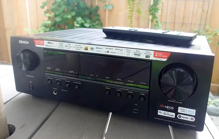 Receiver Denon 760H 8K + Condicionador Upsai