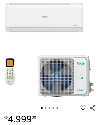 Vendo ar condicionado 24000 mil BTUs novo 