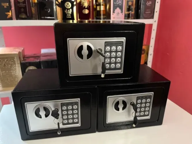Cofre eletrônico digital com senha ou chave de segurança ( NOVO )
