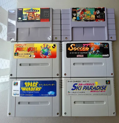 Lote Jogos Super Nintendo SNES Todos Originais