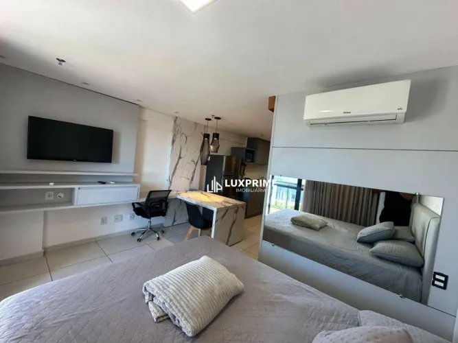 Flat com 1 dormitório para alugar, 30 m² por R$ 3.500/mês - Plano Diretor Sul - Palmas/TO