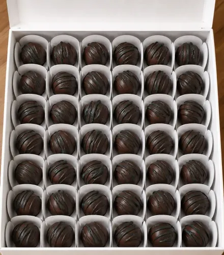 Trufas e brigadeiros para sua festa