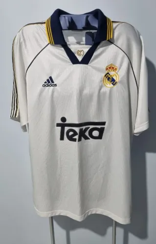 Camisa Real Madrid 1999/ 2000 Oficial de época