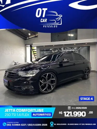 Volkswagen Jetta Comfort. 250 TSI 1.4 Flex 16V Aut. 2020