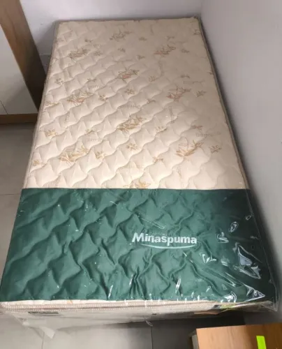 Conjunto Box de Casal Celebrate Bambu 1,38x1,88x25cm - Minaspuma