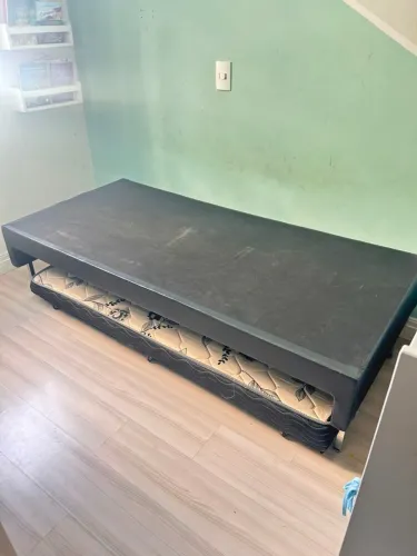 Bicama solteiro Ortobom com cama auxiliar