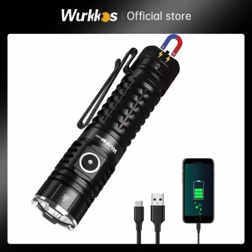 Lanterna Wurkkos Ts22 4.500 Lúmens + Bateria Original