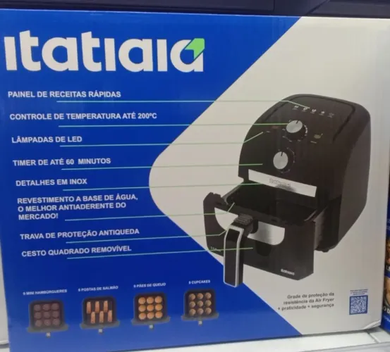 Vende-se air fryer Itatiaia 5litros 