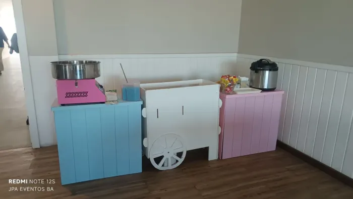 Carrinhos de lanche para evento e festa