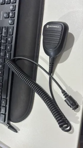 microfone de mão PTT Motorola