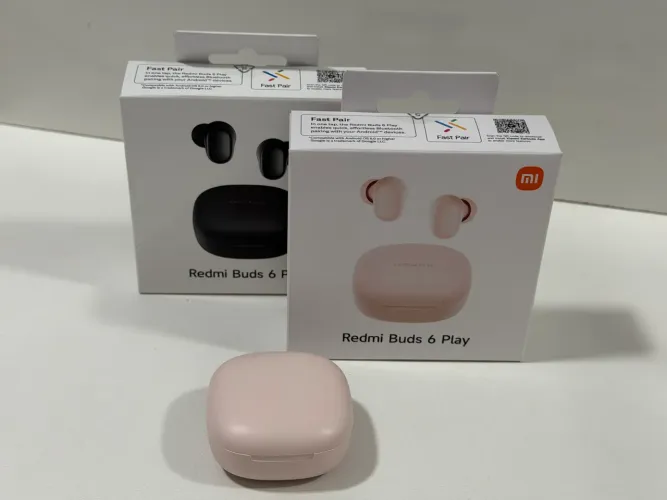 Fone de Ouvido Sem Fio Xiaomi Redmi Buds 6 Play - Original e Lacrado