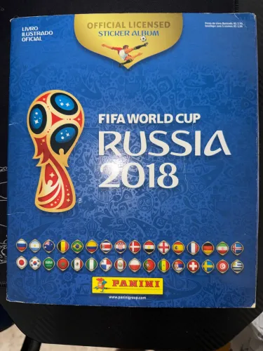 Álbum copa do mundo 2018 completo