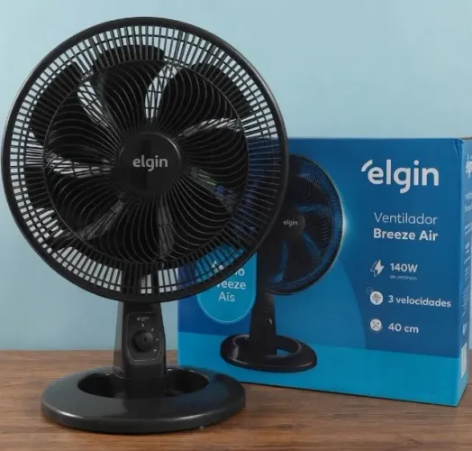 VENTILADOR ELGIN 40CM TURBO SILENCIOSO NOVO NA CAIXA - FAÇO ENTREGA