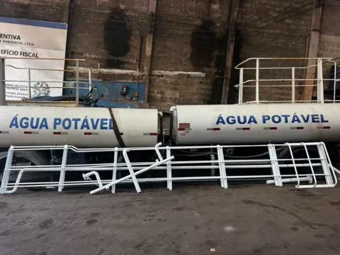 Tanque Pipa Água Potável 8000 litros