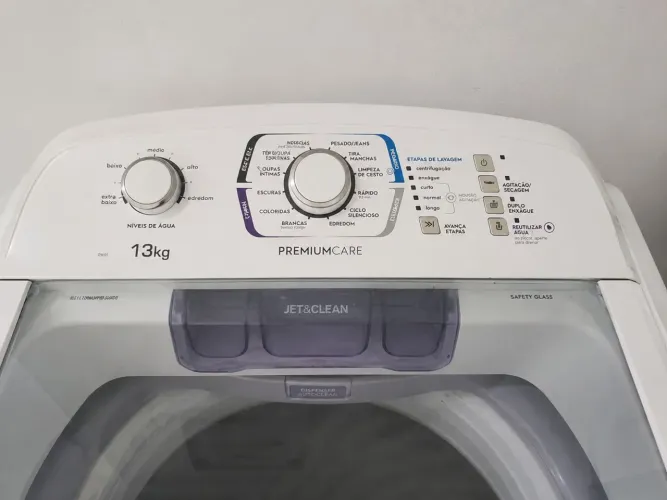 Máquina de Lavar Electrolux Premium Care Jet&Clean 13 kg - Excelente Estado