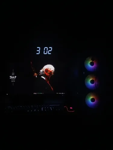 Monitor curvo 180hz bluecase 23.8 polegadas 
