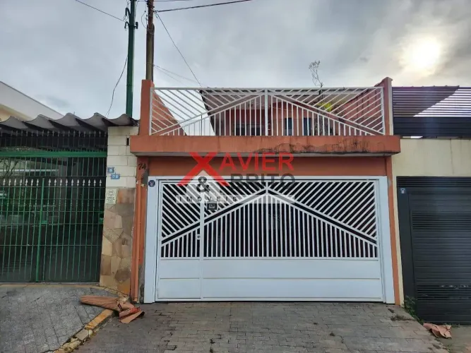 Sobrado à venda, 03 quartos sendo 01 súite, 02 vagas grandes - Jardim Santa Maria, São Pau