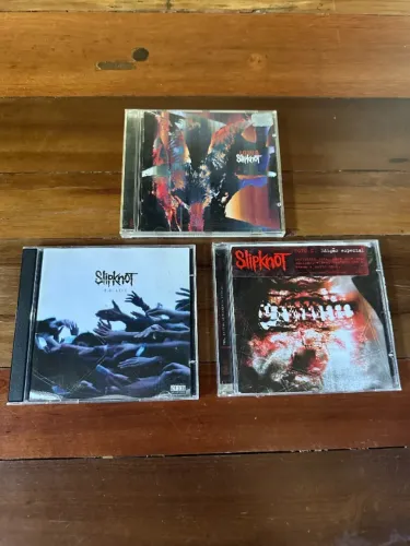 Slipknot - Lote c/ 4 CDS