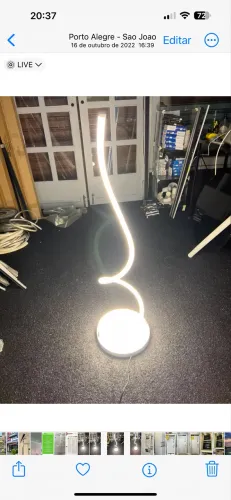 Luminária de cão de Led Nordecor branco quente