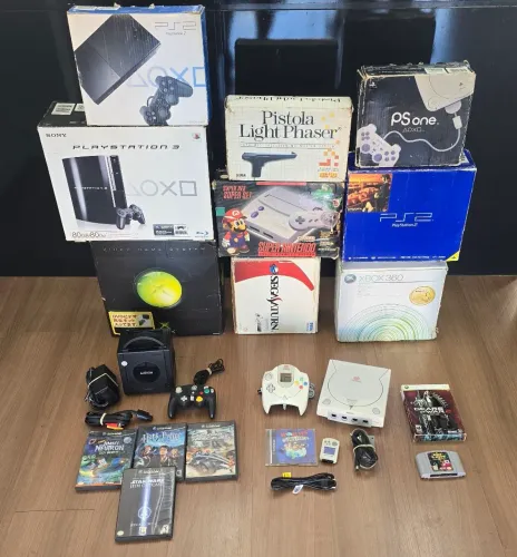 Lote de vídeo Games Antigos