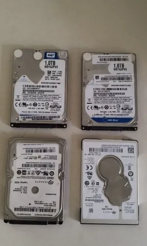 HDs 1 TB Saudável, testado e já formatados
