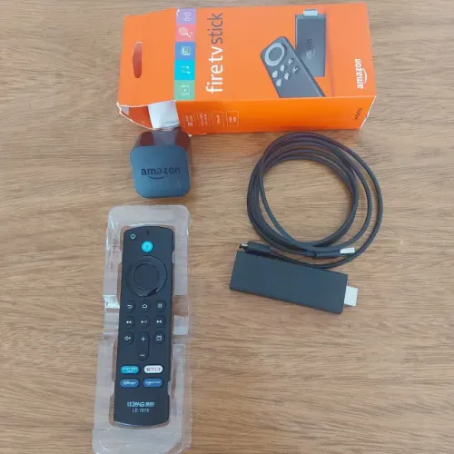 Fire Stick Full HD Amazon com Controle Lelong Max
