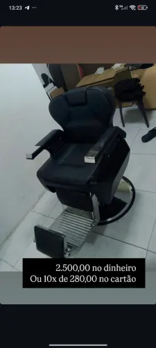 Cadeira para barbeiro