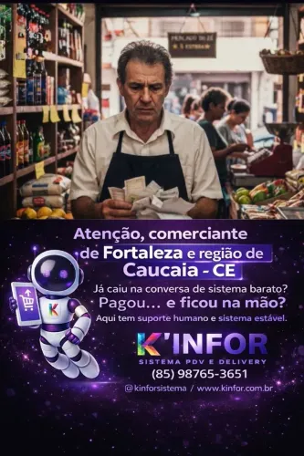 Sistema de PDV-Cardápio digital- Serviço em informática e muito mais, seja cliente k.infor