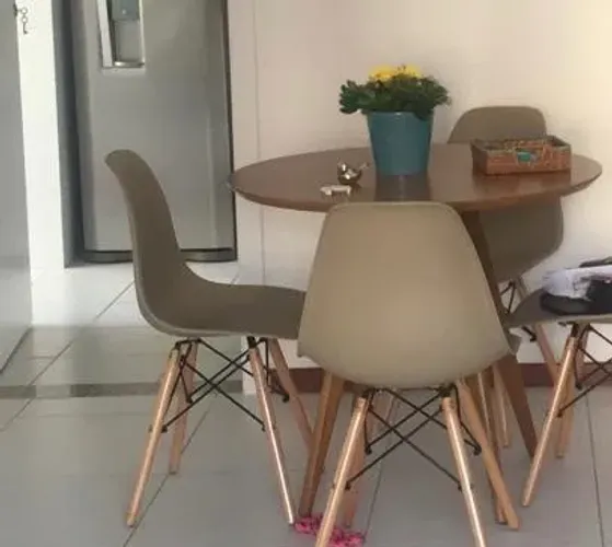Mesa de jantar 90 cm - Somente a mesa