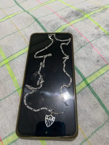 Vendo corrente prata 925 com pingente do galo