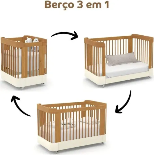 Berço Evolutivo 3 em 1