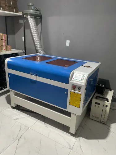 Cnc Laser Co2 100w Chiller 5000 Corte Laser
