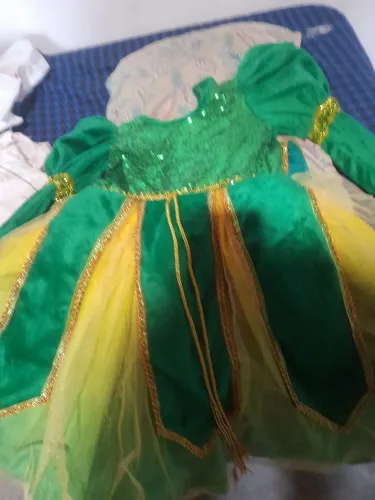 Vestido infantil fantasia