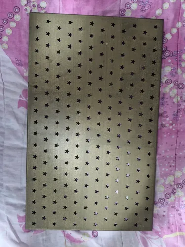 Quadro de avisos de metal