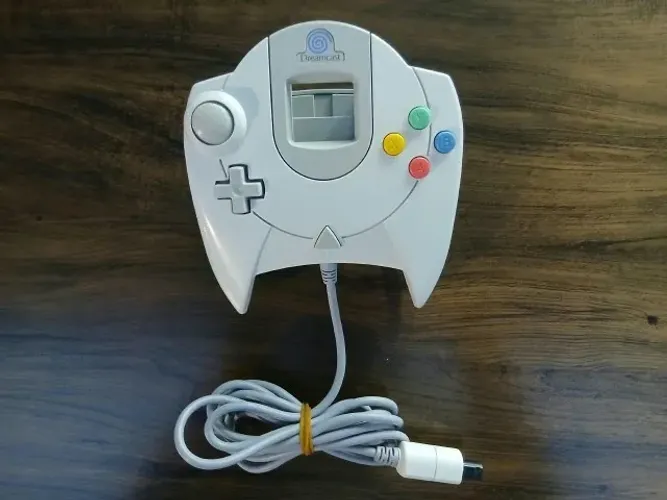 controle dreamcast original todo limpo e higienizado
