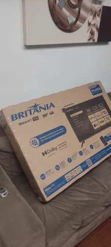 Nova na caixa: Tv Smart 50 4k Ultra HD