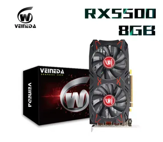 Placa de vídeo RX5500 8GB Veineda