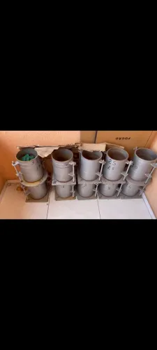 Cilindro de laboratório de asfatlfo