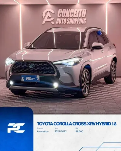 Toyota Corolla Cross XRV 1.8 16V Aut.(híbrido) 2022