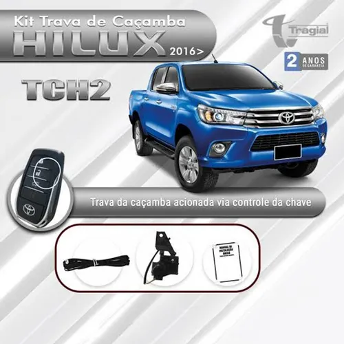 Trava Elétrica Tampa Traseira Caçamba Hilux Nova 2016