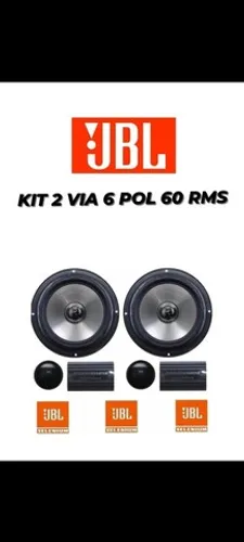 Kit Duas vias JBL 60 RMS