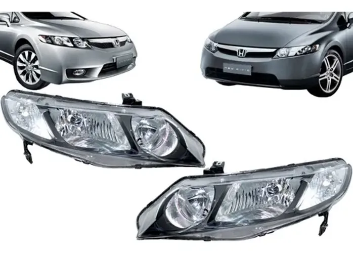 Farol Honda New Civic 2007 2008 2009 2010 2011 Novo