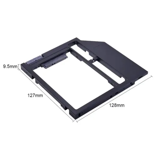 Adaptador de HD SSD SATA pro MacBook Pro 2012 Gaveta de 9.5mm Gravadora de CD/DVD
