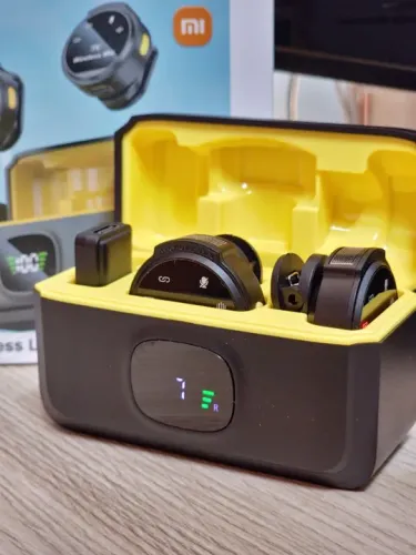 Microfone Lapela Xiaomi J6 Redondinho Sem Fio