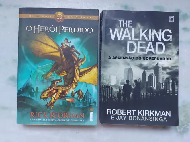 Dois livros em perfeito estado de conservação
