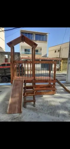 Playground Infantil de Madeira