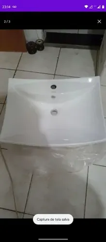 Vendo Cuba retangular de cerâmica ETERNIT